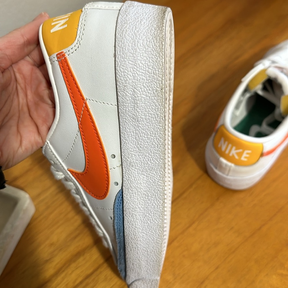 Nike Blazer Sneaker, White Multicolor - Picture 7 of 11